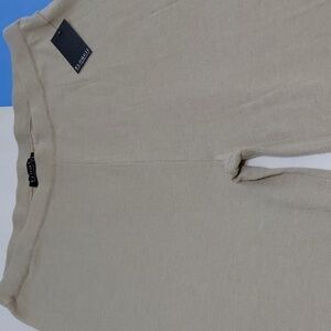 ELOQUII Women's Cream Knit Pants - 18/20